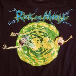 Large rick and morty shirt